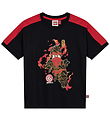 LEGO® Ninjago T-shirt - LWTaj 710 - Sort m. Print