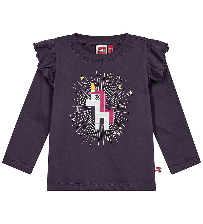 LEGO ® Wear Bluse - LWTulip 700 - Lilla m. Print