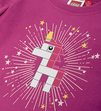 LEGO® Wear Bluse - LWTulip 700 - Pink m. Print