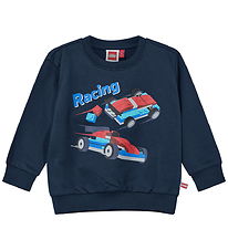 LEGO® Wear Collegegenser - LWSap 700 - Navy m. Trykk