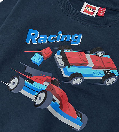 LEGO® Wear Sweatshirt - LWSap 700 - Navy m. Print