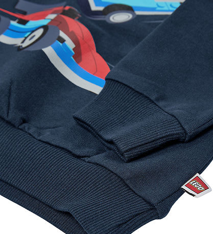 LEGO® Wear Sweatshirt - LWSap 700 - Navy m. Print