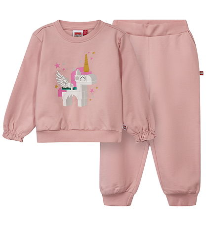 LEGO® Wear Sweatsæt - LWSika 701 - Lyserød m. Print
