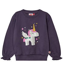 LEGO® Wear Sweatshirt - LWSika 700 - Lilla m. Print