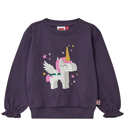 LEGO® Wear Sweatshirt - LWSika 700 - Lilla m. Print