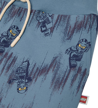 LEGO® Wear Ninjago Sweatpants - LWPino 705 - Blå m. Print