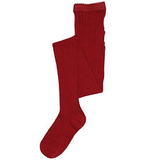 MP Strømpebukser - Rib - Karanda Red