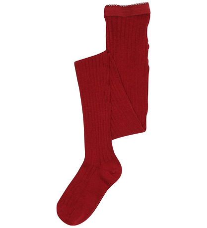 MP Strømpebukser - Rib - Karanda Red