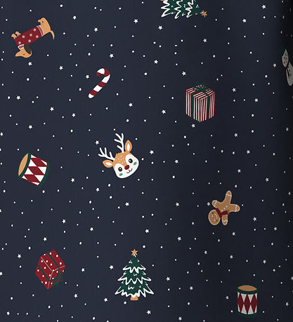 Name It Nattøj - 2-delt - NmnVismas - Navy Blazer/Christmas