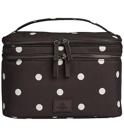 Markberg Toilettaske - TreasureMBG - Polka Dot/Brown