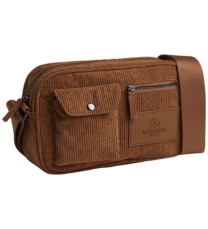 Markberg Skuldertaske - DarlaMBG - Crossb. - Corduroy -Cognac