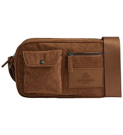Markberg Skuldertaske - DarlaMBG - Crossb. - Corduroy -Cognac