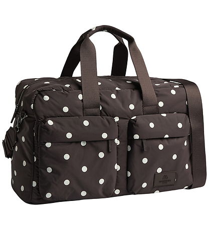 Markberg Weekendtaske - MoreMBG - Recycled - Polka Dot/Brown