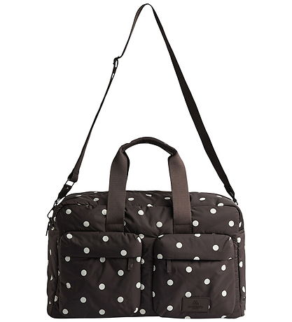 Markberg Weekendtaske - MoreMBG - Recycled - Polka Dot/Brown