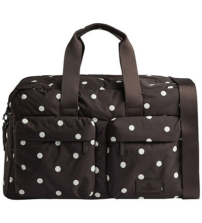 Markberg Weekendtaske - MoreMBG - Recycled - Polka Dot/Brown