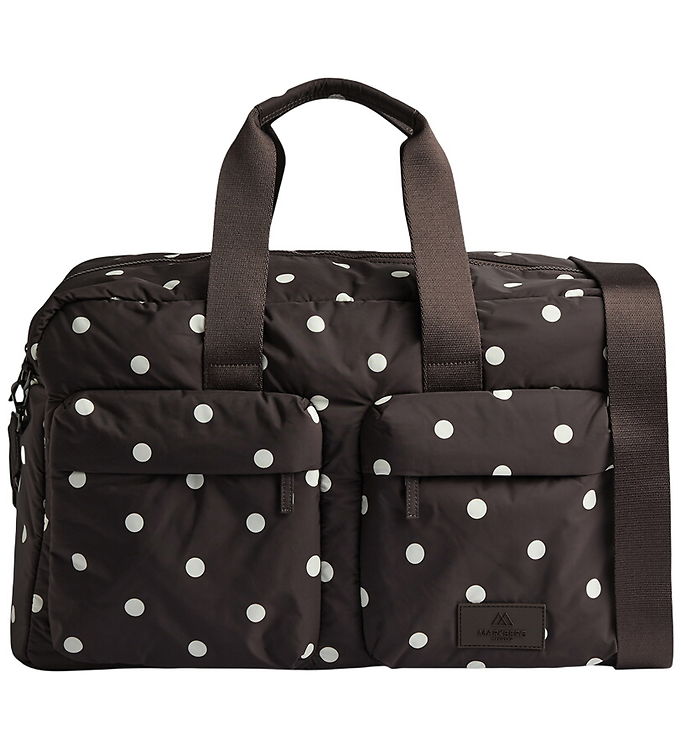 Markberg Weekendtaske - MoreMBG - Recycled - Polka Dot/Brown