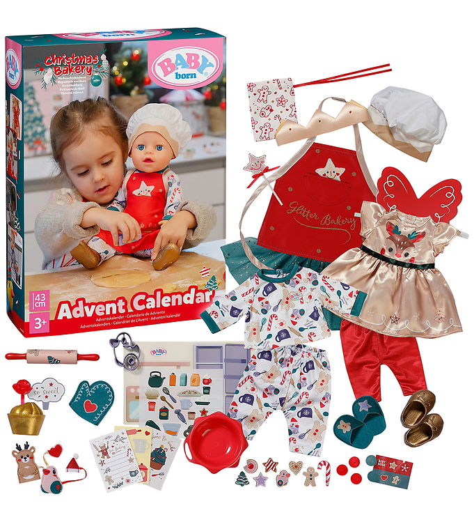 Baby Born Julekander -Christmas Bakery