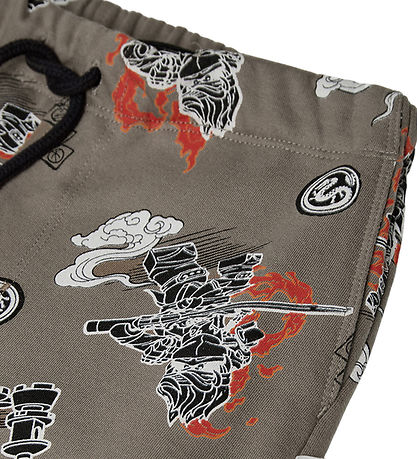 LEGO® Ninjago Sweatpants - LWPino 706 - Brun m. Print