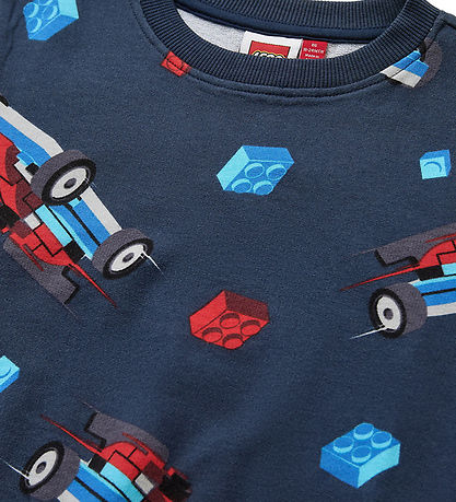 LEGO® Sweatsæt - LWSap 702 - Blå m. Print