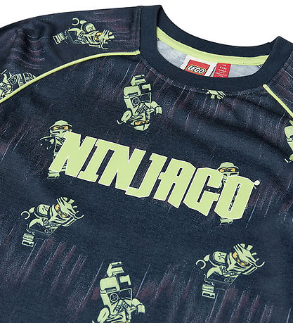LEGO® Ninjago Bluse - LWTaj 714 - Mørkeblå m. Print