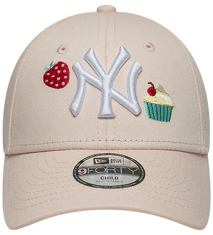 New Era Kasket - 9Forty - Food Icon - New York Yankees - Pink