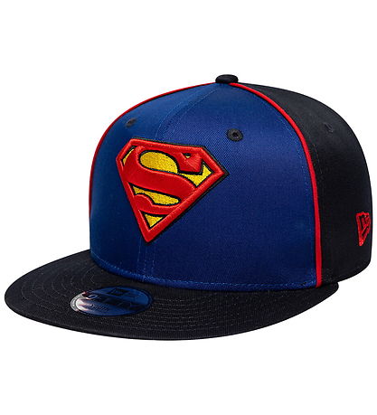 New Era Kasket - 9Fifty - Superman - Sort/Navy Blå