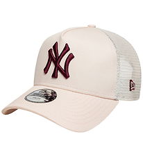 New Era Kasket - Trucker - New York Yankies - Rosa