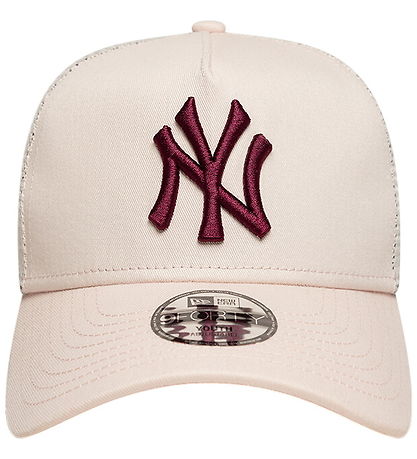 New Era Kasket - Trucker - New York Yankies - Rosa