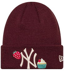 New Era Hue - Strik - Food - New York Yankees - Dark Red