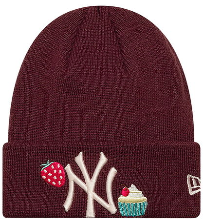 New Era Hue - Strik - Food - New York Yankees - Dark Red