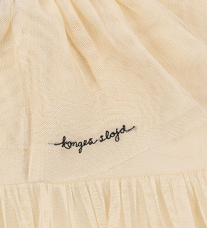 Konges Sløjd Kjole - Tyl - Bow - Parchment