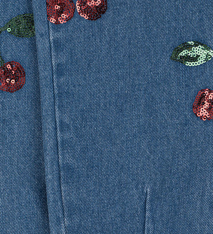 Konges Sløjd Bukser - Denim - Magot - Cherry Sequin