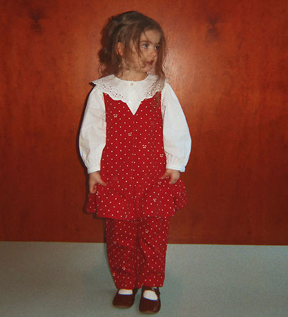 Konges Sløjd Bukser - Denim - Magot - Cherry Dot Derby