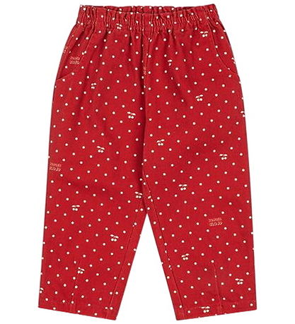 Konges Sløjd Bukser - Denim - Magot - Cherry Dot Derby