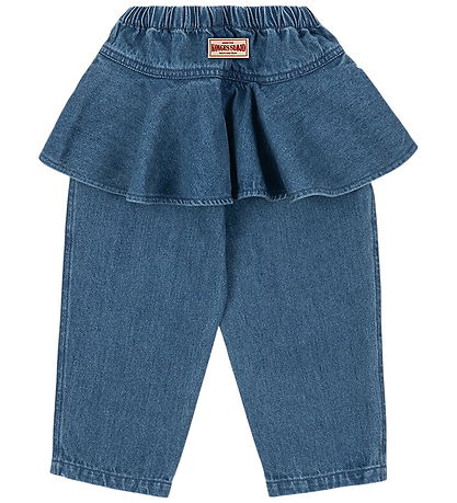 Konges Sløjd Bukser - Magot - Denim Blue m. Pailletter