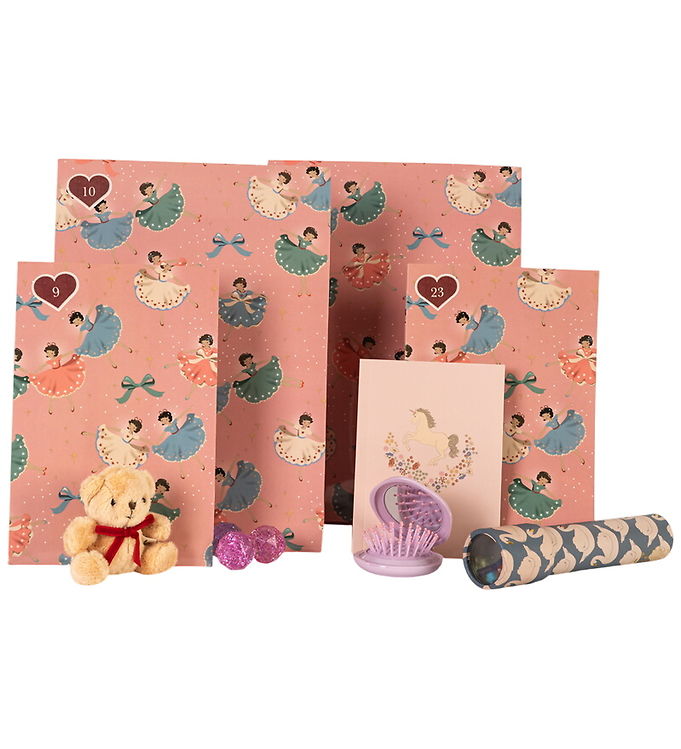 Konges Sløjd Julekalender m. 24 Pakker - Beige