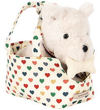 Konges Sløjd Bamse - Terry Puppy - Hvid