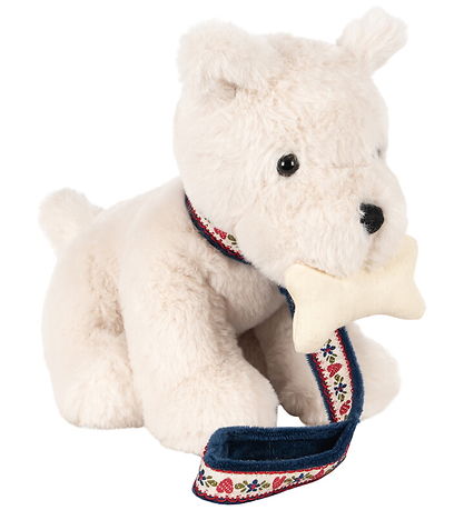 Konges Sløjd Bamse - Terry Puppy - Hvid