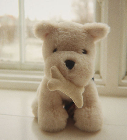 Konges Sløjd Bamse - Terry Puppy - Hvid
