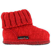 Haflinger Hjemmesko - Hüttenschuh Karl - Rubin