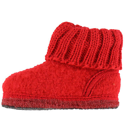 Haflinger Hjemmesko - Hüttenschuh Karl - Rubin