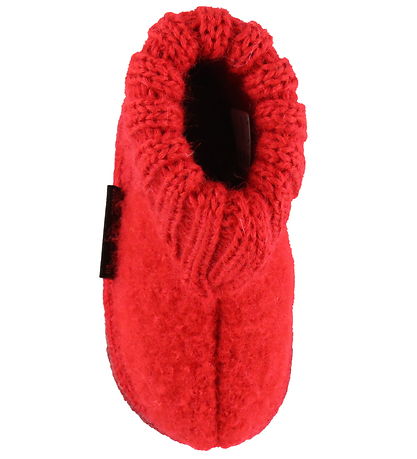Haflinger Hjemmesko - Hüttenschuh Karl - Rubin