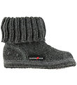 Haflinger hjemmesko - Hüttenschuh Karl - Anthrazit