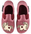 Haflinger Hjemmesko - Everest Unicorn - Heather Rose