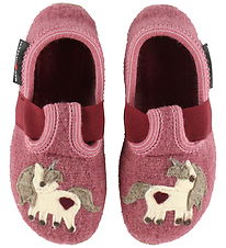 Haflinger Hjemmesko - Everest Unicorn - Heather Rose