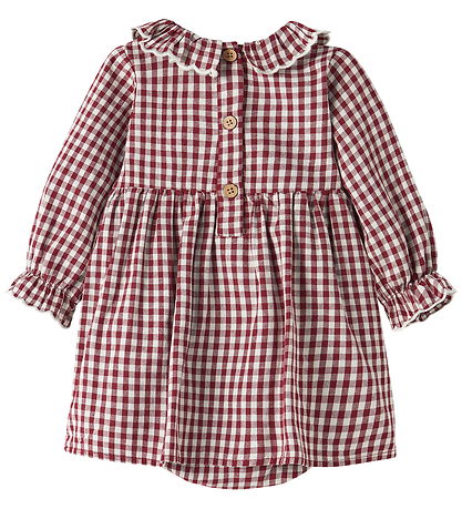 Lil Atelier Body kjole l/æ - NbfRoanne - Biking Red