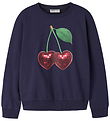 Name it Sweatshirt - NkfVotea - Evening Blue/Disco Cherry