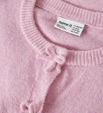Name it Cardigan - Strik - NkfRima - Full Blooming Pink