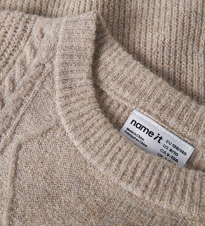 Name it Vest - Strik - NkfRianni - Island Fossil
