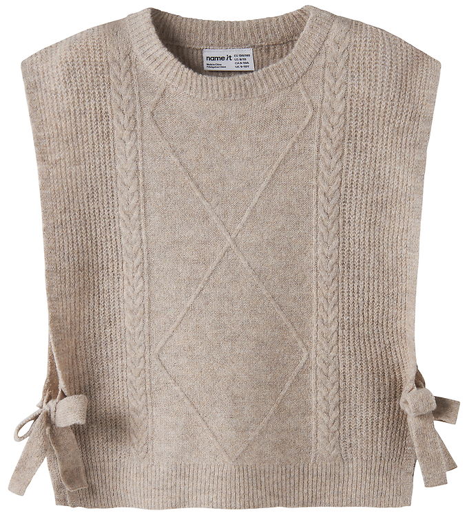 Name it Vest - Strik - NkfRianni - Island Fossil